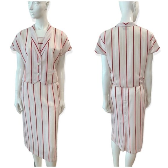 Vintage Dresses & Skirts - Vintage inen ilk kirt uit